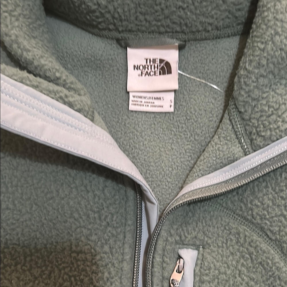 The North Face Sage Green Fleece Jacket